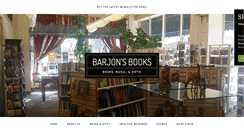 Desktop Screenshot of barjonsbooks.com