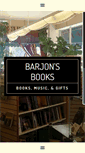 Mobile Screenshot of barjonsbooks.com